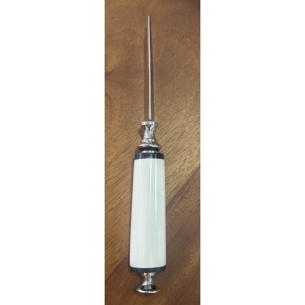 VTG Letter Opener Acrylic Ivory handle 1960-1980 Desk Office Business